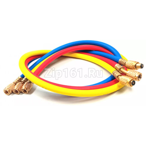 Набор шлангов 3шт 90см, 500PSI (R134A, 404A, 407C) DSZH CT336-RYB
