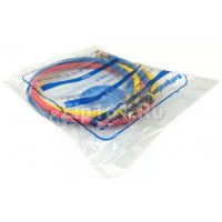 Набор шлангов 3шт 90см, 500PSI (R134A, 404A, 407C) DSZH CT336-RYB