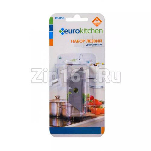 Запасные лезвия трапециевидные, 5 шт Eurokitchen RS-B53 Запасные лезвия трапециевидные, 5 шт Eurokitchen RS-B53