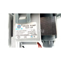 Помпа HANYU на 3х винтах, клеммы сзади раздельно Haier 0022150033660401