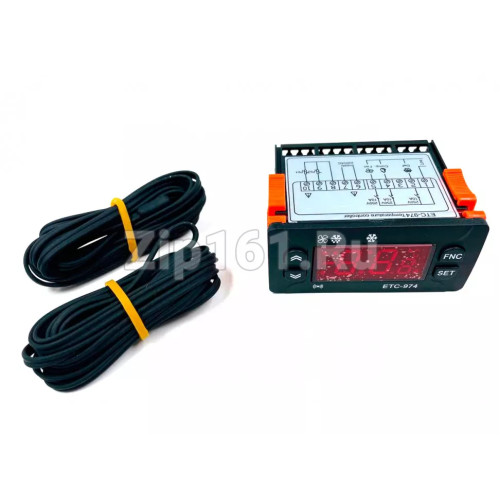 Программируемый контроллер Elitech ETC-974 (2 датчика пластик)