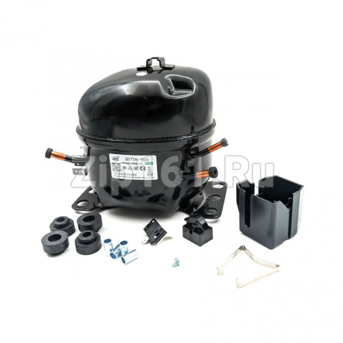 Компрессор Wansheng QD75H (R134, -23,3 С, 180 Вт) в ьной упаковке Компрессор Wansheng QD75H (R134, -23,3 С, 180 Вт) в ьной упаковке