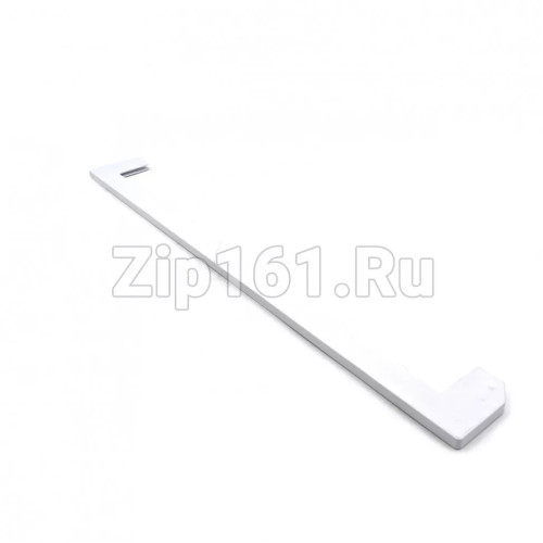 Накладка стеклянной полки передняя BEKO 4561510300, Н-490мм под стекло 45.5см(Уценка)