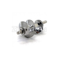 Шнек мясорубки Moulinex MS-0694706 короткий шток (L=113mm), шестигранник MM04W03
