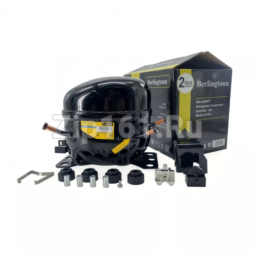 Компрессор Berlingtoun MX-ADW77 (R134, 185Вт при -23С) Компрессор Berlingtoun MX-ADW77 (R134, 185Вт при -23С)