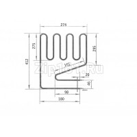ТЭН для саун HARVIA ZSS-110 1500W 275 А 8/1,5 Т 220 ТЭН для саун HARVIA ZSS-110 1500W 275 А 8/1,5 Т 220