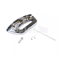 Ручка люка в сборе Indesit Ariston C00287223 ХРОМ Ручка люка в сборе Indesit Ariston C00287223 ХРОМ
