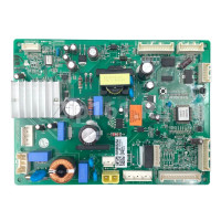 Модуль управления холодильника  EBR80525404