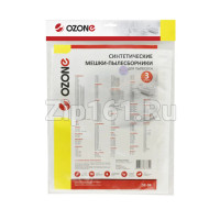 Мешки-пылесборники 3шт Ozone для пылесосов SE-04 Мешки-пылесборники 3шт Ozone для пылесосов SE-04