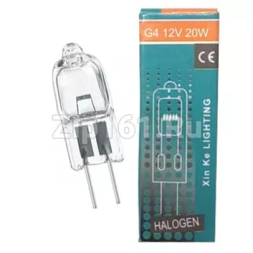 Лампочка галогеновая G4 12V 20w Whirlpool 484000000983 Лампочка галогеновая G4 12V 20w Whirlpool 484000000983