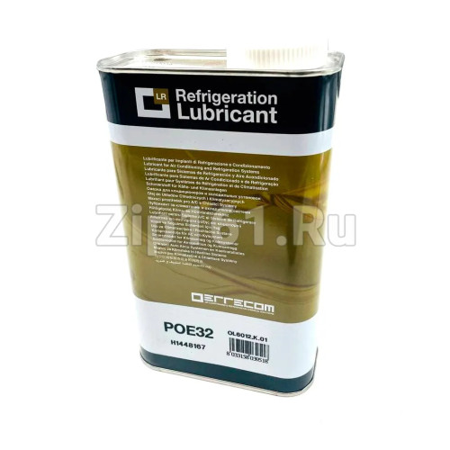 Масло POE 32 1л Errecom OL6012.K.01 железная канистра Масло POE 32 1л Errecom OL6012.K.01 железная канистра