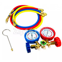 Коллектор 2-х вентильный FC(CT)-536G (R12,22,134,404), с шлангами 90 см