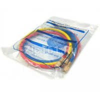 Набор шлангов 3шт 90см, 800PSI (R22, R404, R134, R410) DSZH CT-336-RYB-H