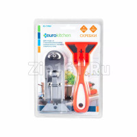 Набор скребков с доп. лезвиями для чистки стеклокерамики Eurokitchen RS-17RW
