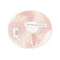 Трубка медная капиллярная 2,06 х 0,611 х 15 м в бухтах (0,838 мм - внутрен. диам.)