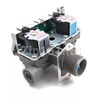 Клапан заливной 3х180 стиральной машины Haier 0024000404D Клапан заливной 3х180 стиральной машины Haier 0024000404D