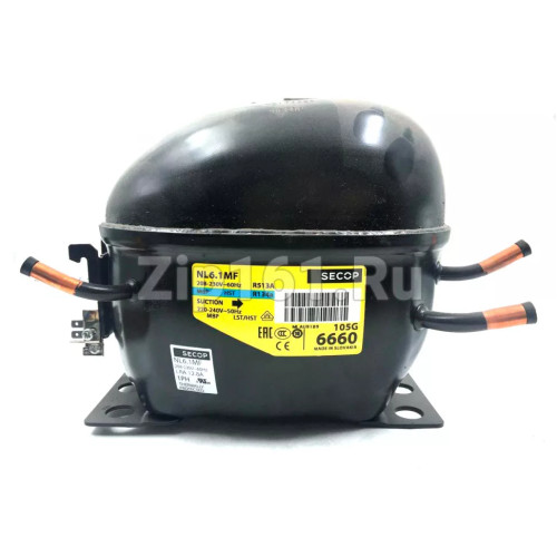Компрессор Secop NL 6,1 MF (R-134) (W при +7,2° 597Вт) среднетемпературный