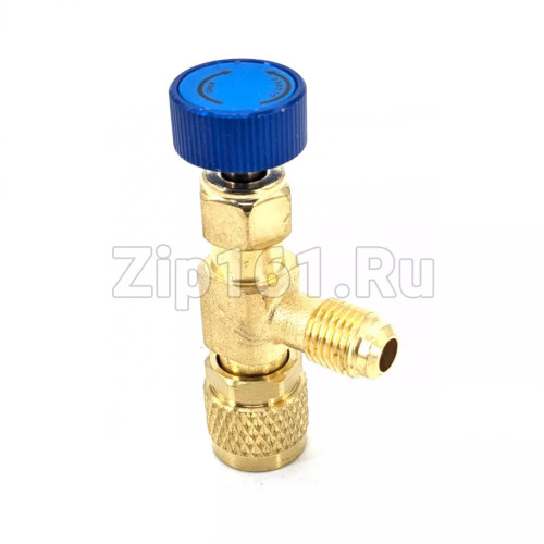 Запорный вентиль-переходник 1/4-1/4 FavorCool Blue (HC-1222)