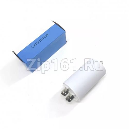 Конденсатор CBB60 10мкф 450V пластик