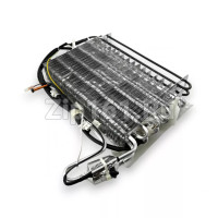 Испаритель в сборе с тэном оттайки 180W, c датчиками 38x27x8см Haier 0530027412