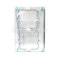Полка-крышка нижнего ящика холодильной камеры стеклянная Haier 0060858612HRC