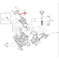 Держатель сита заварочного узла для Saeco, 9169.A14.150