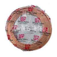 Медная труба 1/4 0,51мм Sharq Tubes бухта 15м Гост
