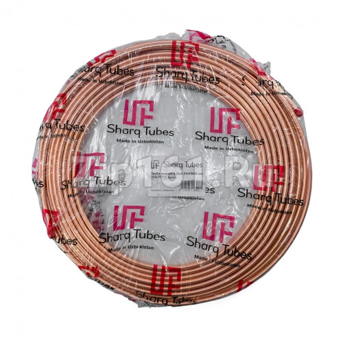 Медная труба 1/4 0,51мм Sharq Tubes бухта 15м Гост Медная труба 1/4 0,51мм Sharq Tubes бухта 15м Гост