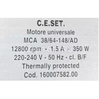 Двигатель стиральной машины Indesit Ariston C00046524