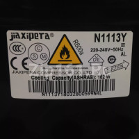 Компрессор R600a, Джаксипера N1113Y, (Вт при -23.3°) 152W HMK80AA Компрессор R600a, Джаксипера N1113Y, (Вт при -23.3°) 152W HMK80AA