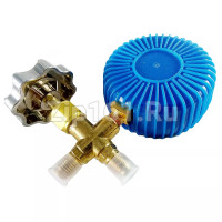 Коллектор одновентильный SM - 02 L R-12, R-22, R-134, R-404 низкое давление