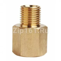 DJ-M 3/8 - F 1/4 (5/16) Штуцер переходной (М - наружняя, F - внутренняя) DJ-M 3/8 - F 1/4 (5/16) Штуцер переходной (М - наружняя, F - внутренняя)