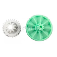 Блок шестеренок мясорубки 2шт Kenwood (KW715563 + KW715564) D55/28mm H18/30 + D83.4/20 H12/19