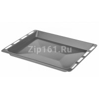 Глубокий эмалированный противень 464,6x375x37мм духовки  00434178