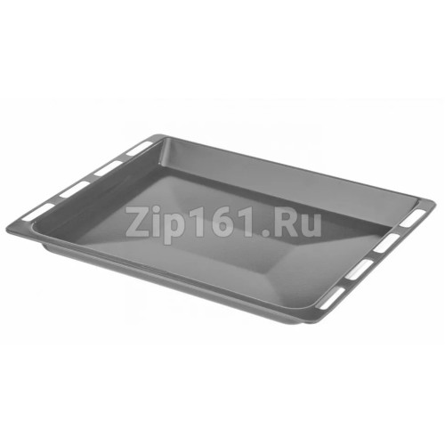 Глубокий эмалированный противень 464,6x375x37мм духовки  00434178
