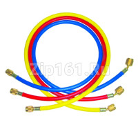Набор шлангов 3шт 150см, 800PSI (R22, R134, R404, R410) DSZH CT-360-RYB-H Набор шлангов 3шт 150см, 800PSI (R22, R134, R404, R410) DSZH CT-360-RYB-H