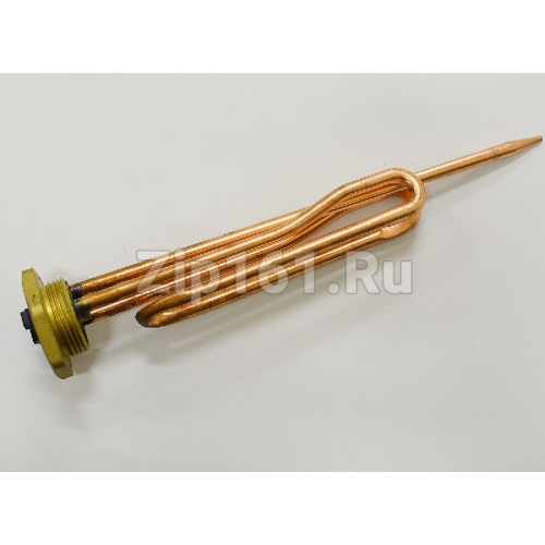 Тэн для водонагревателя 1500W с резьбой под анод, зам WTH019 Тэн для водонагревателя 1500W с резьбой под анод, зам WTH019