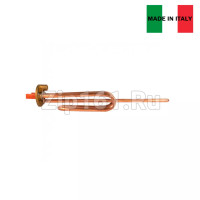 ТЭН Unival для водонагревателя (RCF, 1500W, D48, M6, L260) изогнутый Италия