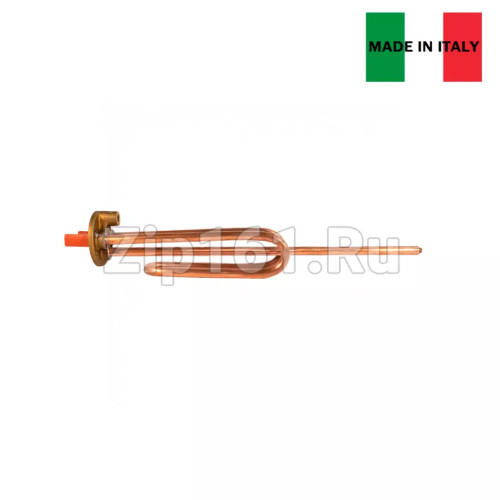 ТЭН Unival для водонагревателя (RCF, 1500W, D48, M6, L260) изогнутый Италия
