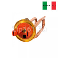 ТЭН Unival для водонагревателя (RCF, 1500W, D48, M6, L260) изогнутый Италия