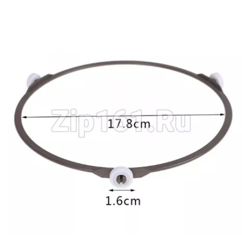 Кольцо тарелки для СВЧ (диаметр колес 16мм, вращения 178мм)