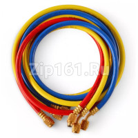 Набор шлангов 3шт 180см 500PSI (R12, R22, R502) DSZH CT-372RYB