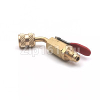 Вентиль-адаптер DSZH BC-453 штуцер 1/4 - гайка 5/16, угол 45