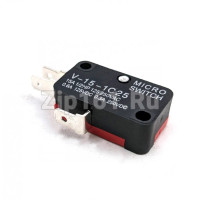 Дверной микровыключатель V-15-1C25 15A 1/2HP 125 250VAC 0.6A Дверной микровыключатель V-15-1C25 15A 1/2HP 125 250VAC 0.6A