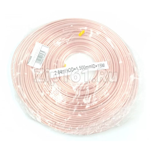 Трубка медная капиллярная 2,84 х 0,670 х 15 м в бухтах (1,500 мм - внутрен. диам.)