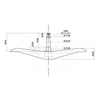 Крестовина барабана стиральной машины DC97-11292A Крестовина барабана стиральной машины DC97-11292A