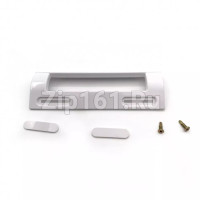 Ручка двери белая холодильника универсальная от 113 до 160мм