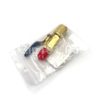 Вентиль шаровый CBFF-1 1/4"SAE F x 1/4"SAE M для заправочных шлангов Вентиль шаровый CBFF-1 1/4"SAE F x 1/4"SAE M для заправочных шлангов