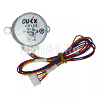 Шаговый Мотор Haier A001A3000072E Вал (D-5мм, Н-9мм), Корпус (Н-19мм), 12V