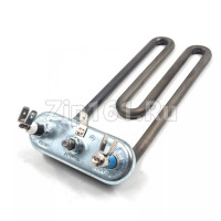 Тэн 2000W изогнутый под 40 градусов без отверстия под датчик Indesit / Ariston 050575, C00050575